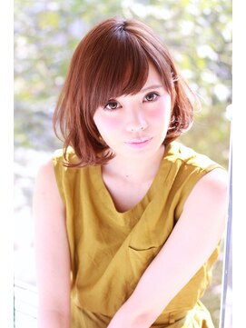 マアム ジー 明大前店(ma'am Zee) ゆるめカールボブ