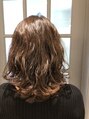 オーブ ヘアー センス 琴似店(AUBE HAIR sense) パーマでゆるふわスタイルに