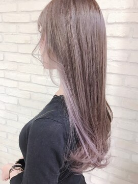 コル(CoL) イヤリングカラー×ピンクバイオレット【RIE】