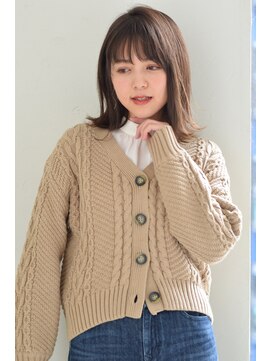 ジョエミバイアンアミ(joemi by Un ami) joemi 新宿 毛先パーマもokな外ハネブランジュボブ