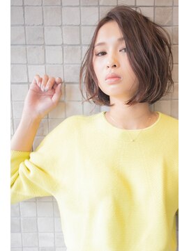 アビー(A.B.I) 【A.B.I◇Rui】カジュアルなボブスタイル