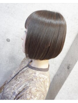 ヘアテリア リュウ 大塚(hair teria ryu) ヌーディーカラー×ミニボブ