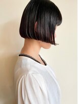 トップヘアーラウンジ 知立(TOP HAIR Lounge) ぱつんと切りっぱなしボブスタイル