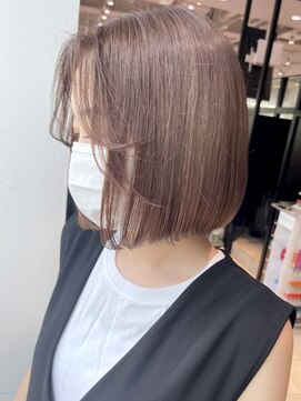 アイティーバイアルバム 松戸店(IT by ALBUM) まろベージュタンバルモリ_くびれヘアビタミンカラー_ba339241