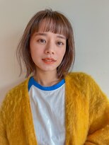 アンアミ キチジョウジ(Un ami Kichijoji) 【Unami】シースルーボブ×透明感ベージュ  髪質改善