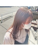 パーミル ヨコハマ(permille Yokohama)&nbsp;シアーベージュ×ゆる巻き