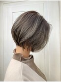 ◆大人ショート/前下がりボブ/ナチュラル/ミニボブ/30代/40代