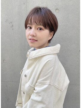 ロンド 銀座(Lond) 【春日美月】春に向けて柔らかブラウン＆スッキリショート
