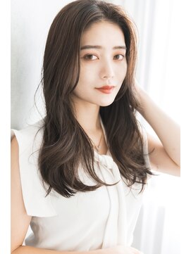 トッカ 三ノ宮店(tocca) 【tocca三ノ宮】うる艶ロング☆ラベンダーブラウン