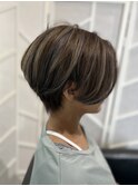 30代40代50代大人可愛いヘルシースタイル丸みショートボブ代官山
