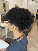 無造作ソフトツイストスパイラルパーマ