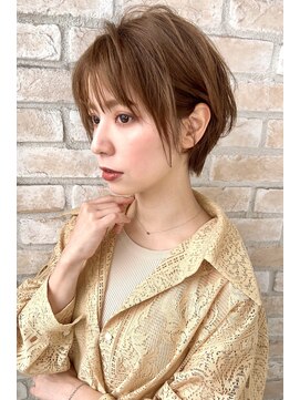 ボニークチュールドットエス(.S) 大人かわいい40代ショートボブ・愛されマッシュショート・神戸