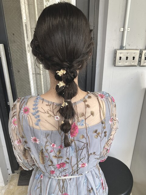 玉ねぎ編みおろし【高田馬場、ヘアアレンジ】