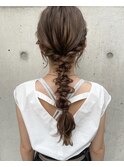 結婚式ヘアセット×tight arrange
