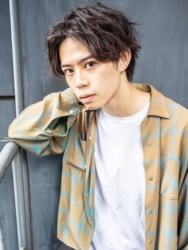 エイトメン 上野店(EIGHT MEN) メンズ/センターパート/ツイストスパイラルパーマ/上野駅