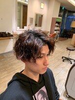 アニュー ヘア アンド ケア(a new hair&care) 王道メンズショート☆無造作ツイストパーマセンターパート