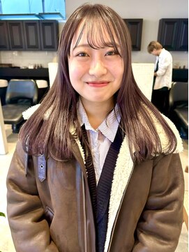 ディッセンバー 神宮前(December) 紫カラー/ぶどうカラー/グレージュカラー/ブリーチカラー/渋谷