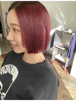 バローチェ(Barouche) 【Barouche/中島綾子】 こっくりカシスカラー ボブ 堀江