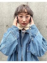 フェンヘアーアイス 中目黒(Fen.hair ici)&nbsp;小顔補正立体カット×ナチュラル丸みボブ 10代20代30代40代50代