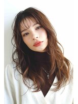 ループ(LOOP) レイヤー　透明感　シースルーバング