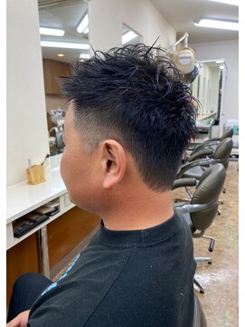 ヘアアートヒサ(HAIR ART hisa) 「RYOKO」304050代 メンズショートスタイル