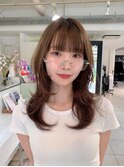◇くびれるロングレイヤー/暗髪/黒髪/髪質改善/ロングウルフ