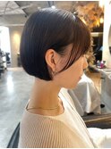 コンパクトショートボブヘルシースタイル20代30代40代50代