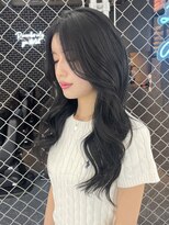 アイリス(AIRIS)&nbsp;ロングレイヤー×ブルーブラック