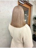 ブリーチカラーブロンドベージュ