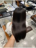 縮毛矯正　プラチナシステム　髪質改善