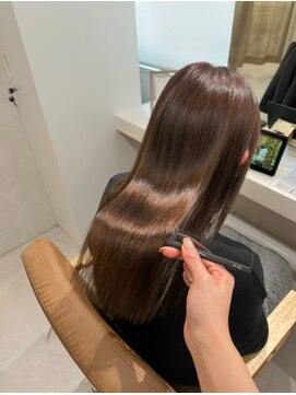 スラッシュ(SLASH) 髪質改善/ナチュラルブラウン/オーガニックカラー/艶髪