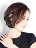 ショート・ボブ/白髪ぼかし/ハイライト/絶壁解消/30代/40代/50代