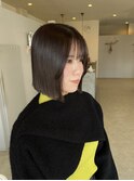 顎下切りっぱなしbob
