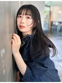 ロングレイヤースタイル