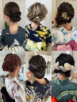 サロンナビ(Salon Navi)の写真/【千種駅2分/早朝予約OK】夏の特別な日をプロの技術で美しく華やかに彩ります＊ご予約はお早目に♪