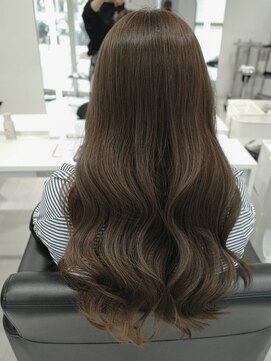 ノーム(NORME) オリーブグレージュ/経堂/小田急/ケアカラー/透明感カラー