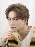 フェザーショート爽やかツーブロック