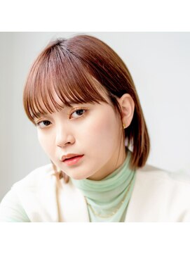 モンド ヘアクリエーション 下荒田店(monde hair creation) 【monde】ワンカール×切りっぱなしボブ×2WAYバング