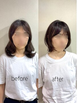 フィー 北千住店(fee) 【小野寺style】10代20代30代◎垢抜け♪外ハネくびれボブ/ロブ
