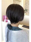 30代に◎丸みフォルムの大人ショート
