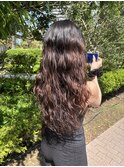 ロングパーマ