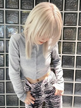 ペレ アネックス 大阪梅田茶屋町店(PELE ANNEX) ミディアムヘア/暗めカラー/グランマッシュ/梅田