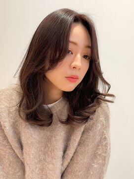 ヴィヴィ(VIVIE) ココアベージュオリーブグレーくびれひし形ミディアムレイヤー