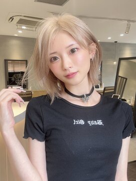 アスター 天神大名店(Aster) 福岡で叶う/オリーブグレー/小顔に見えるヘア/ココアベージュ