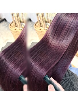 シェリー 淀屋橋肥後橋店(Sherry) 髪艶の真骨頂【パープルブラウン】