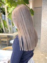 サンクプロジェクト(cinq PROJECT) 原宿韓国顔まわりミルクティーベージュミルクティーグレージュ