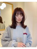 ◎レイヤーカット/パーマ/ココアベージュ/小顔/ウルフ/大宮駅