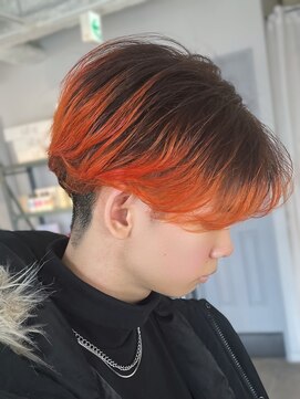 ザコーストバイネオリーブ 辻堂店(The coast by neolive) グラデーションカラーセンターパート髪質改善ブリーチカラー