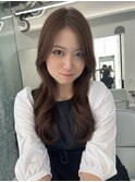 ブリーチなしの透明感
