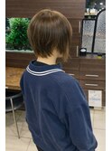 前下がりボブ＋レイヤーミックス